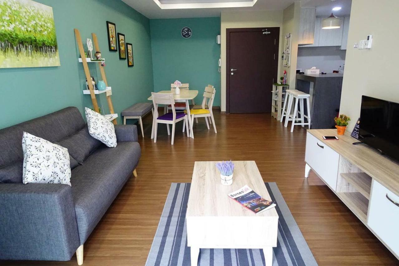 2Br Jazz Suites Vivacity Megamall Kuching Sarawak Exterior foto